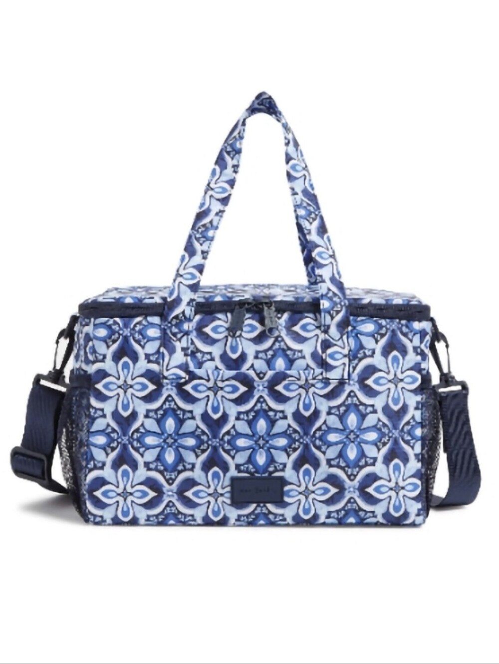 Vera Bradley Cooler Bag In Raindrop Medallion Decor NWT